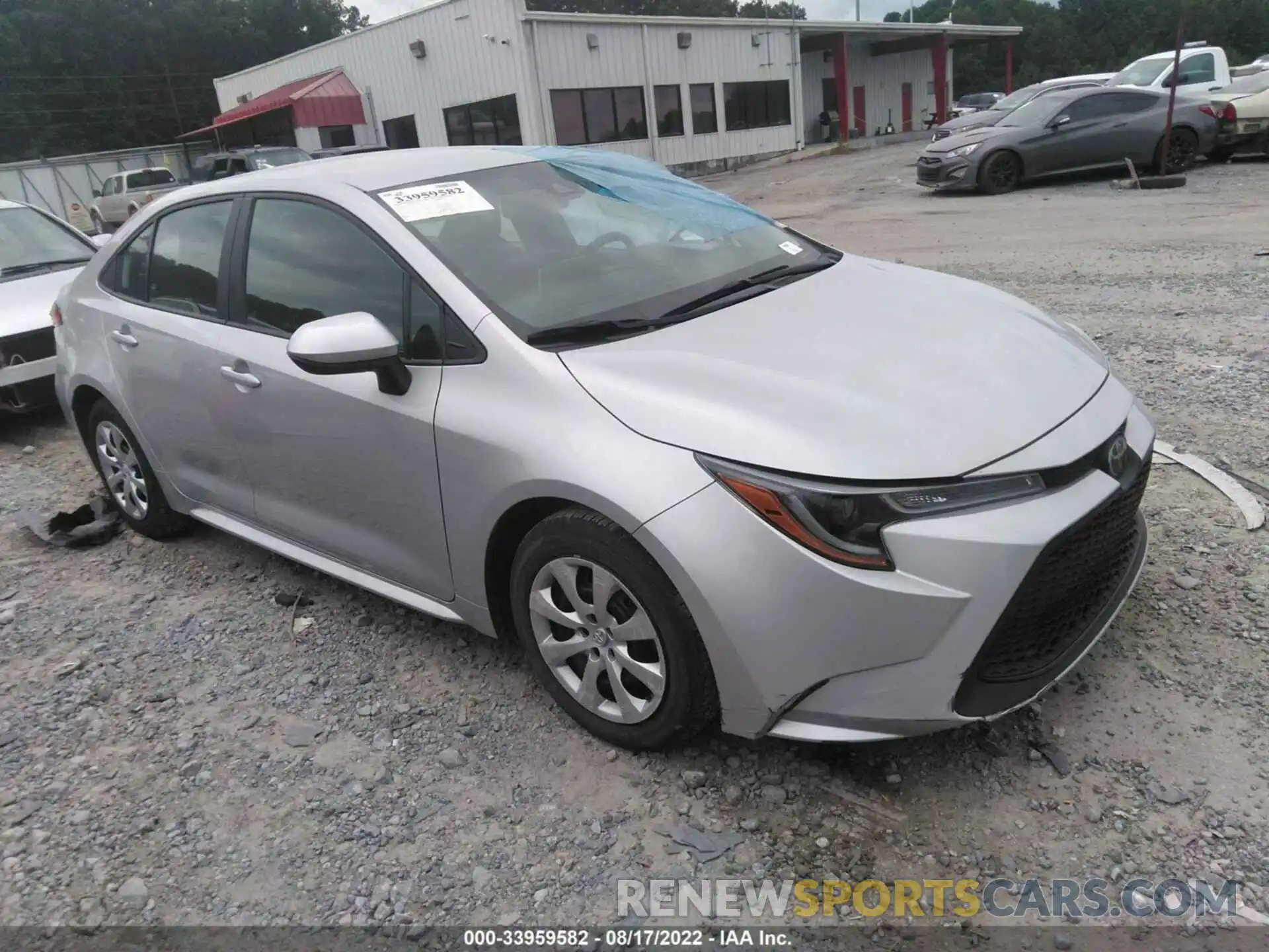 1 Photograph of a damaged car 5YFEPMAE9MP244924 TOYOTA COROLLA 2021