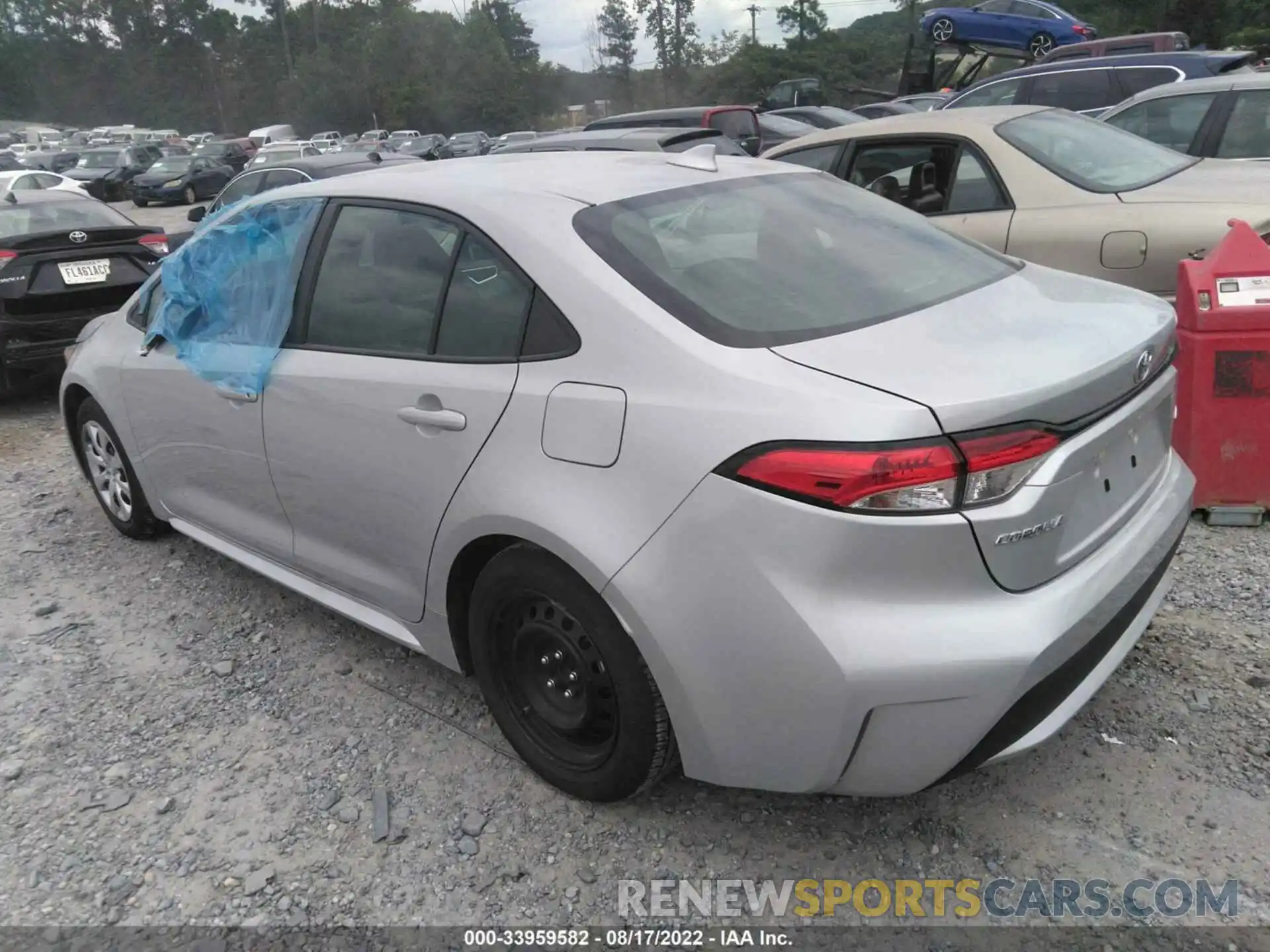 3 Photograph of a damaged car 5YFEPMAE9MP244924 TOYOTA COROLLA 2021