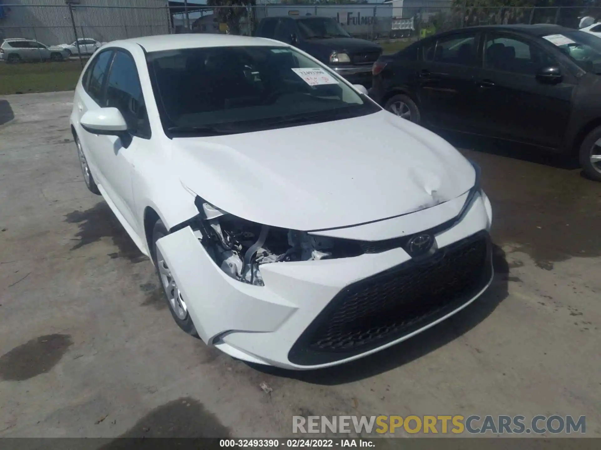 6 Photograph of a damaged car 5YFEPMAE9MP247810 TOYOTA COROLLA 2021