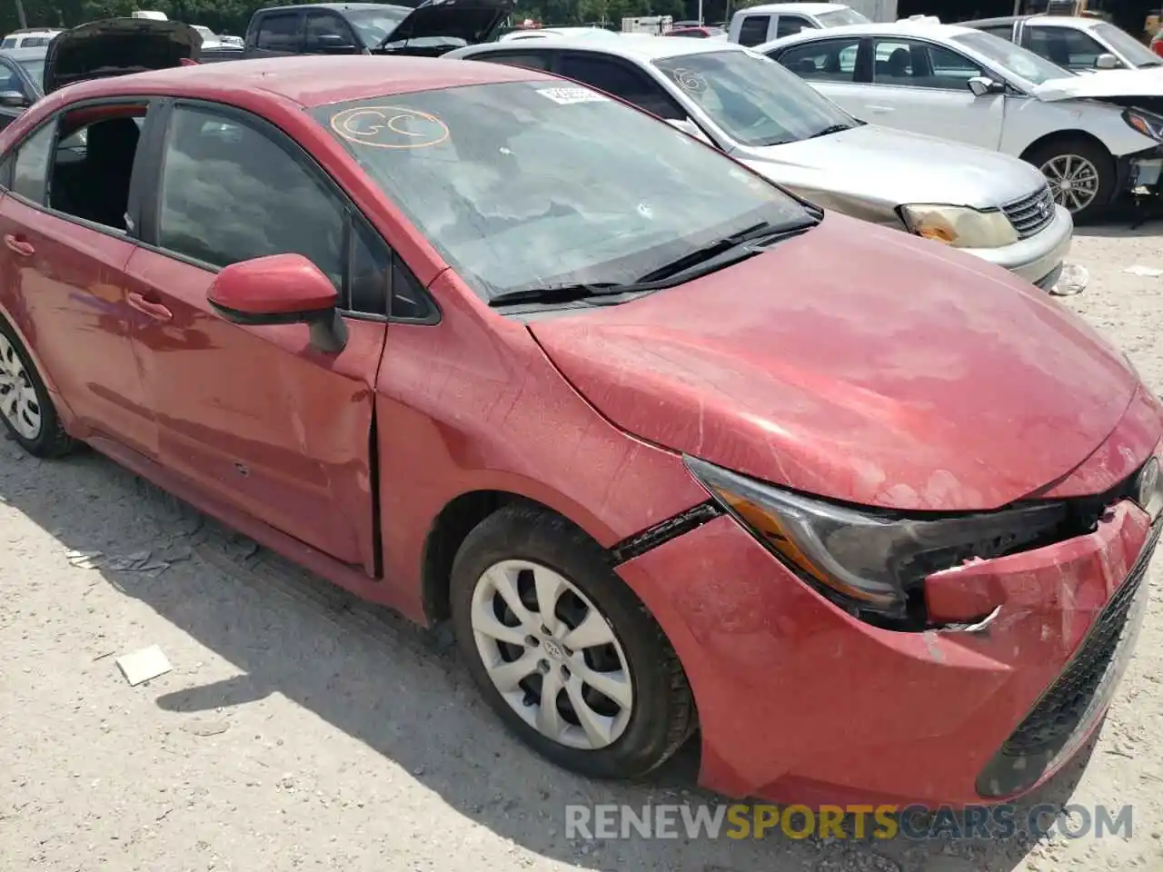 9 Photograph of a damaged car 5YFEPMAE9MP248309 TOYOTA COROLLA 2021