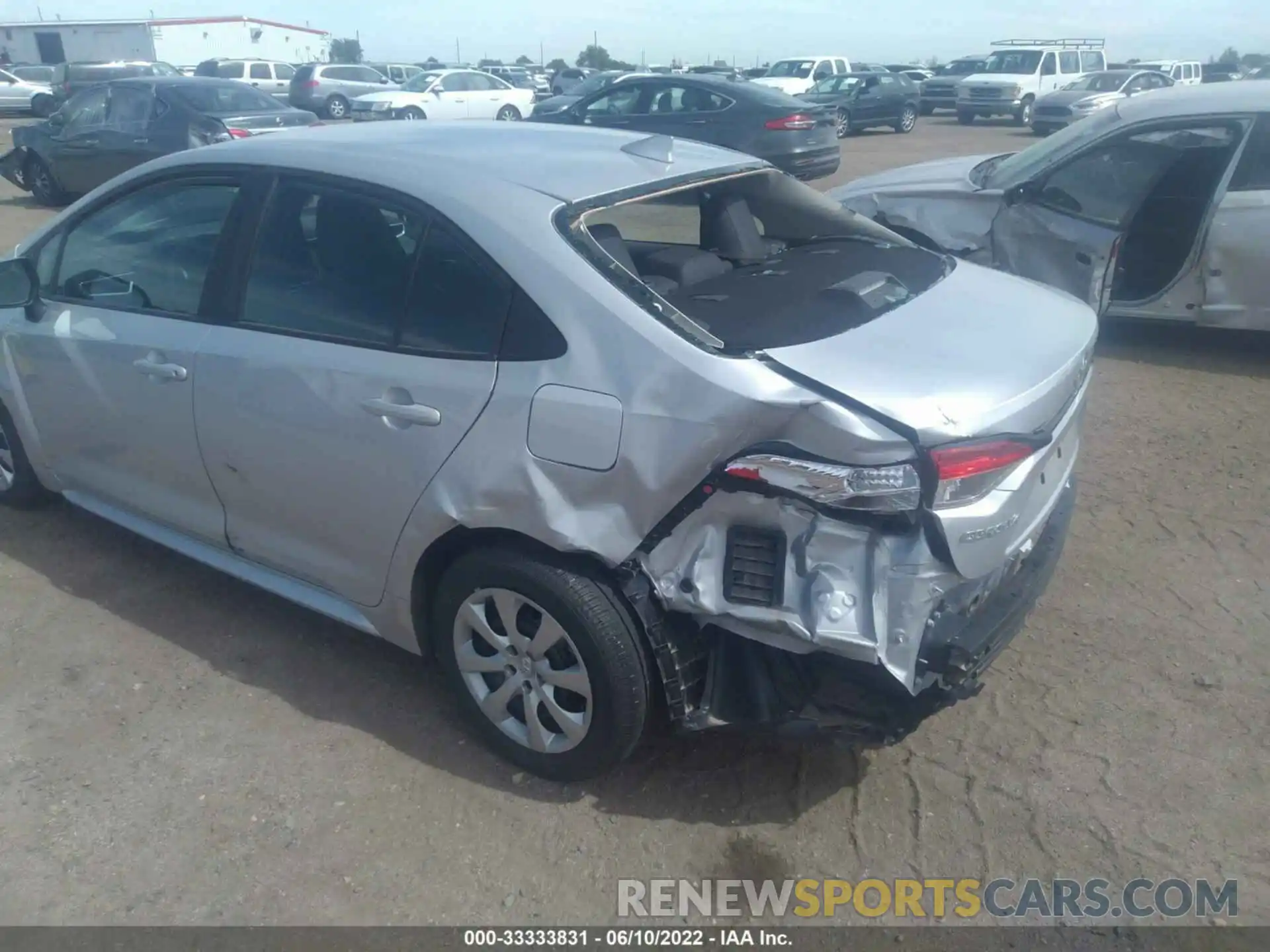 6 Photograph of a damaged car 5YFEPMAE9MP248956 TOYOTA COROLLA 2021