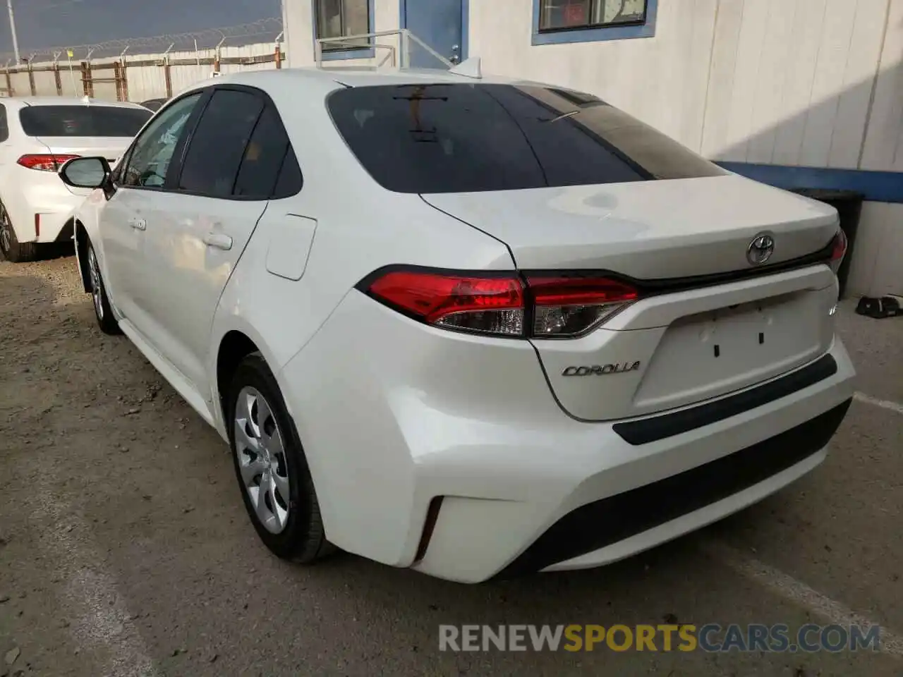 3 Photograph of a damaged car 5YFEPMAE9MP249508 TOYOTA COROLLA 2021