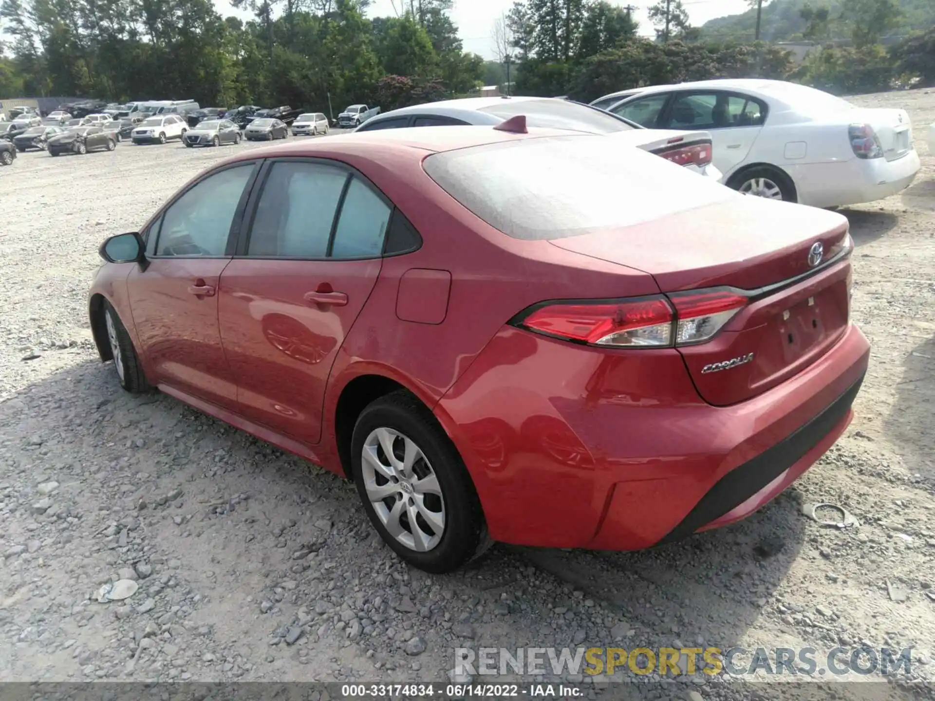 3 Photograph of a damaged car 5YFEPMAE9MP249668 TOYOTA COROLLA 2021