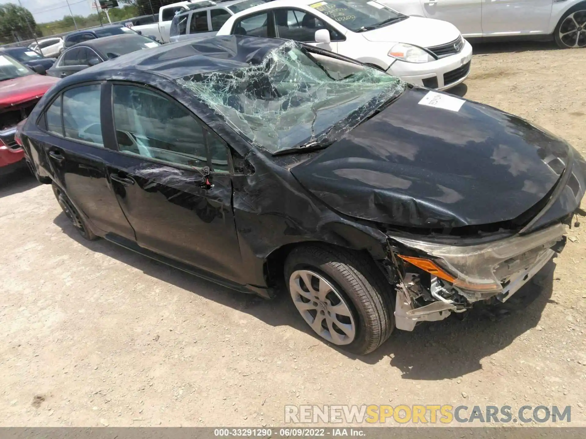 1 Photograph of a damaged car 5YFEPMAE9MP250304 TOYOTA COROLLA 2021