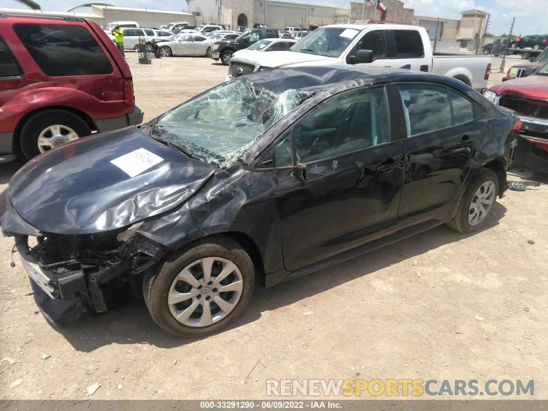 2 Photograph of a damaged car 5YFEPMAE9MP250304 TOYOTA COROLLA 2021