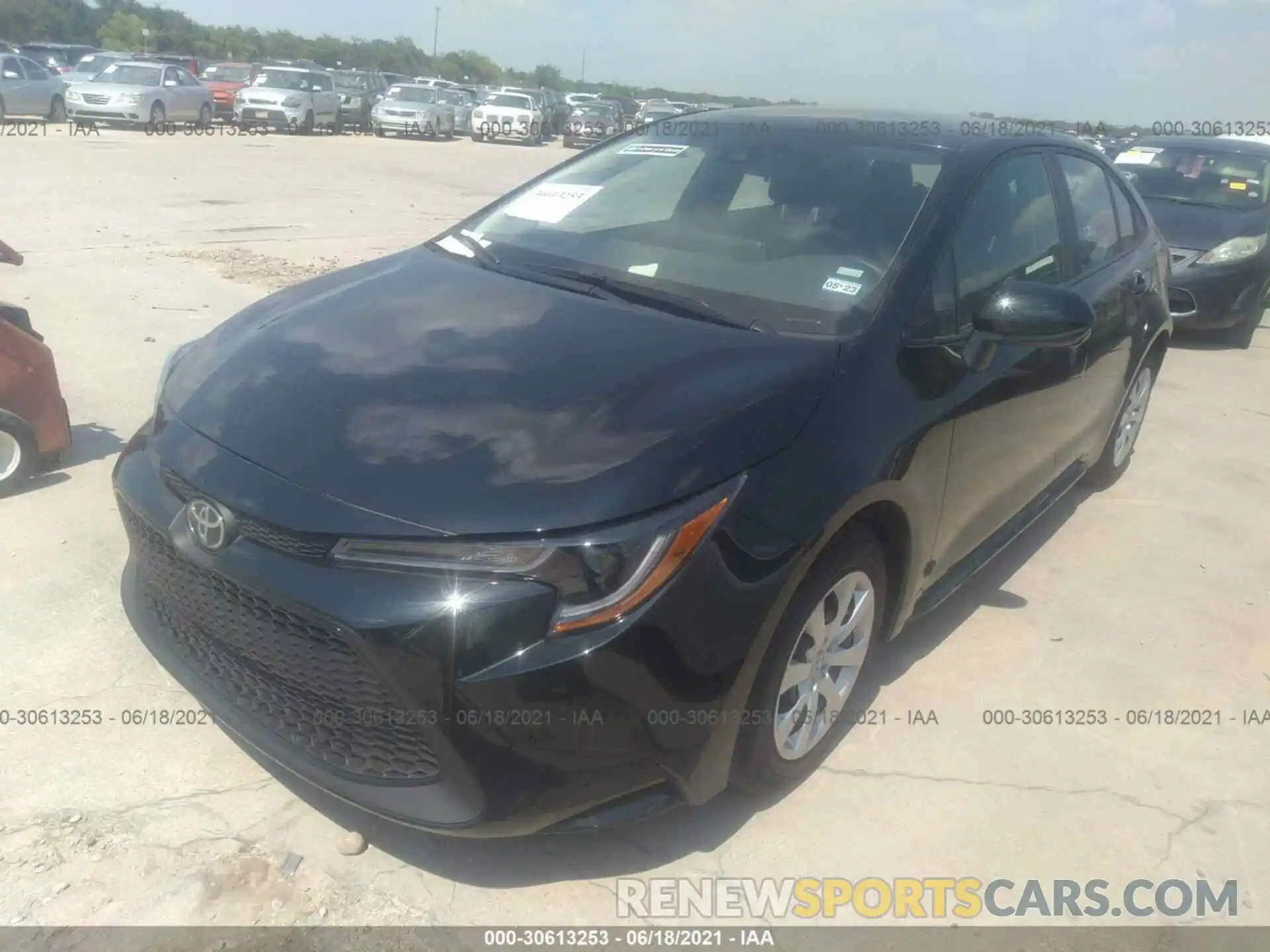 2 Photograph of a damaged car 5YFEPMAE9MP250433 TOYOTA COROLLA 2021