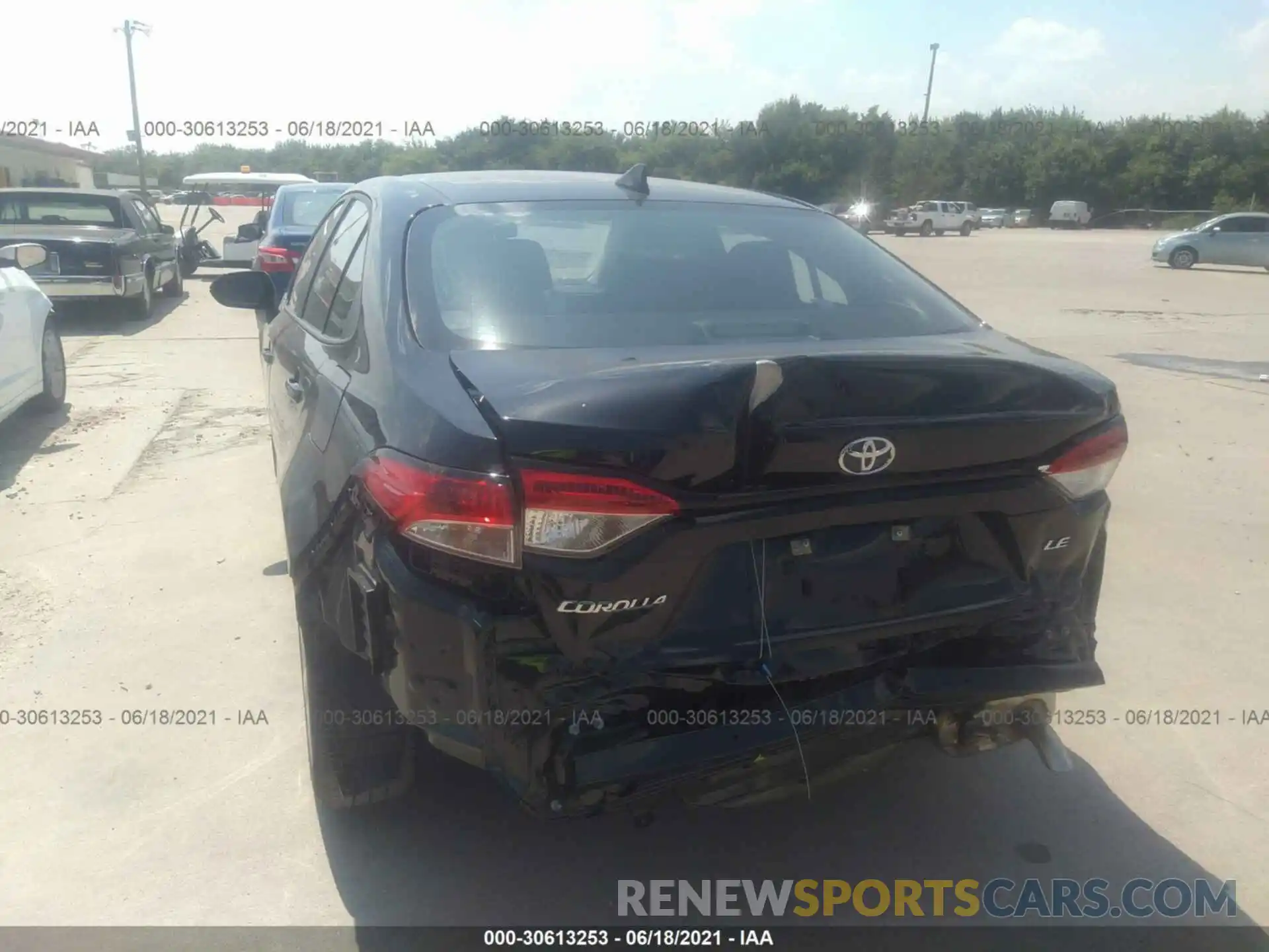 6 Photograph of a damaged car 5YFEPMAE9MP250433 TOYOTA COROLLA 2021