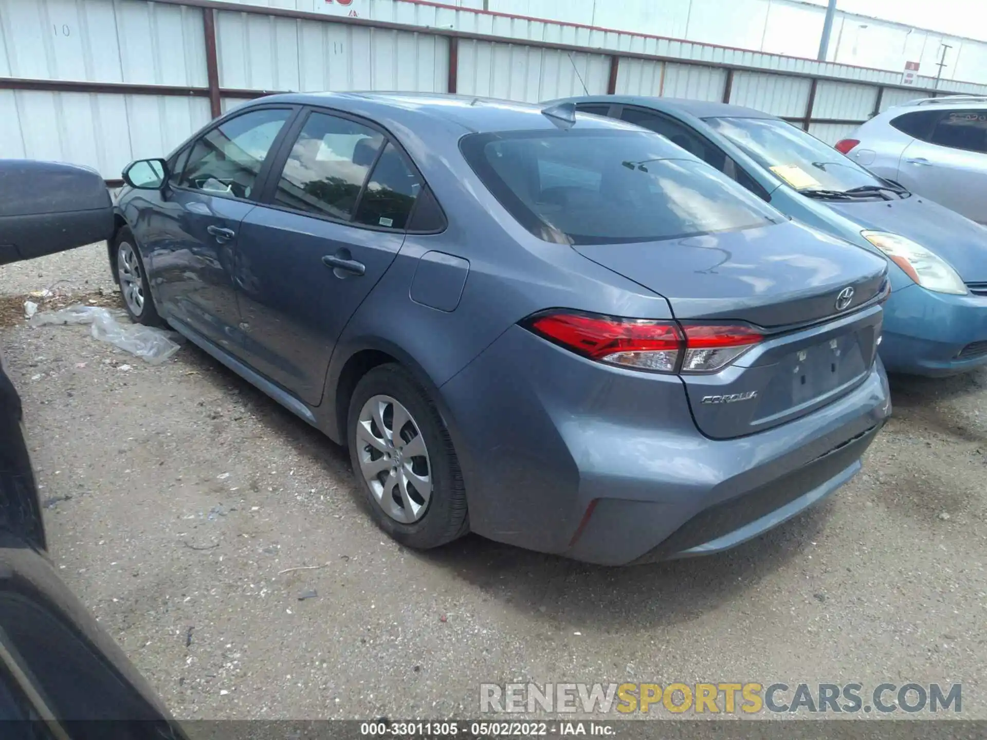 3 Photograph of a damaged car 5YFEPMAE9MP250870 TOYOTA COROLLA 2021