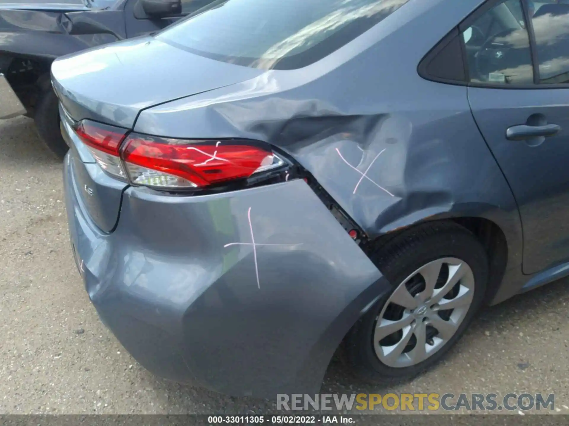 6 Photograph of a damaged car 5YFEPMAE9MP250870 TOYOTA COROLLA 2021