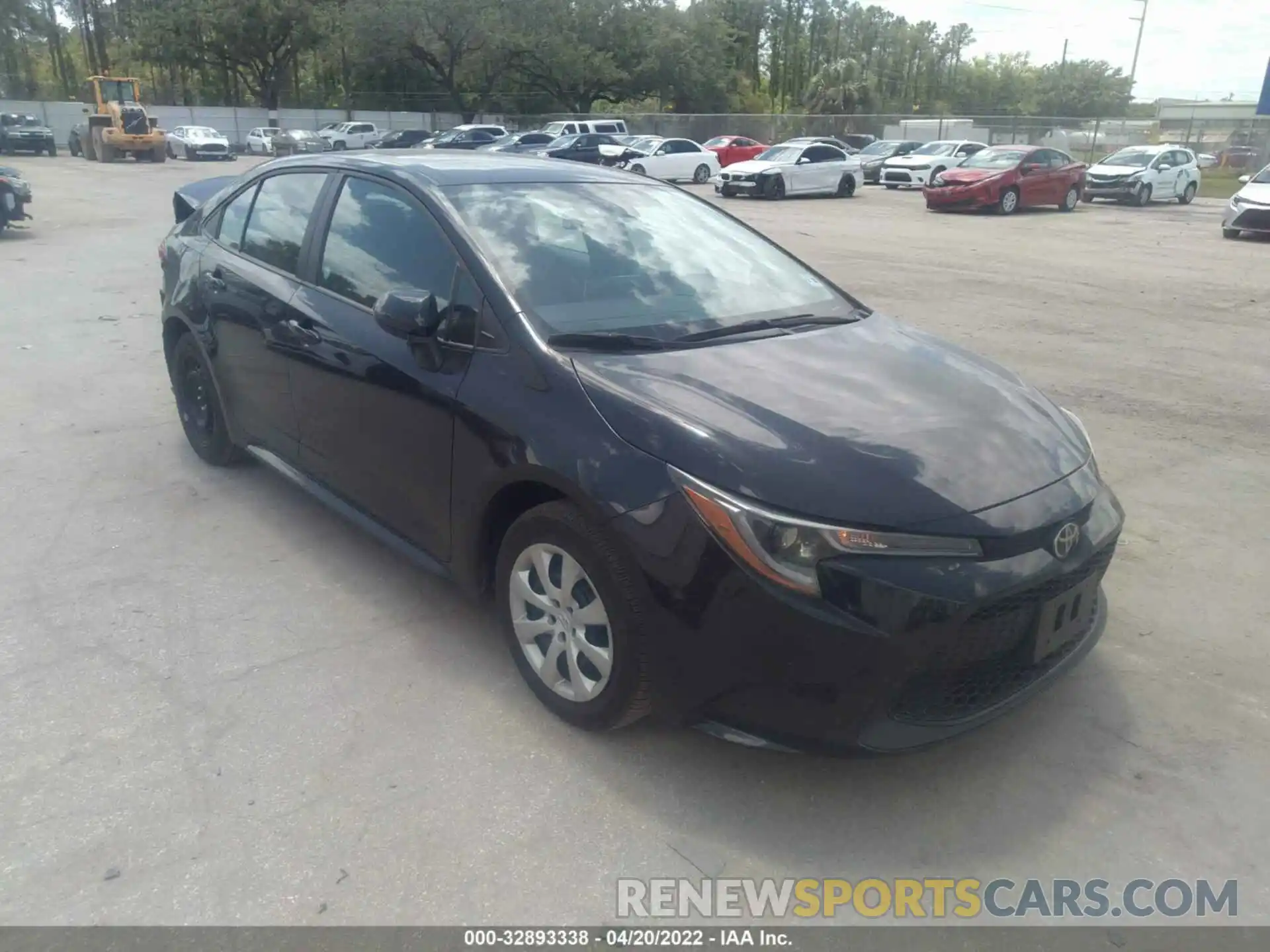 1 Photograph of a damaged car 5YFEPMAE9MP252487 TOYOTA COROLLA 2021