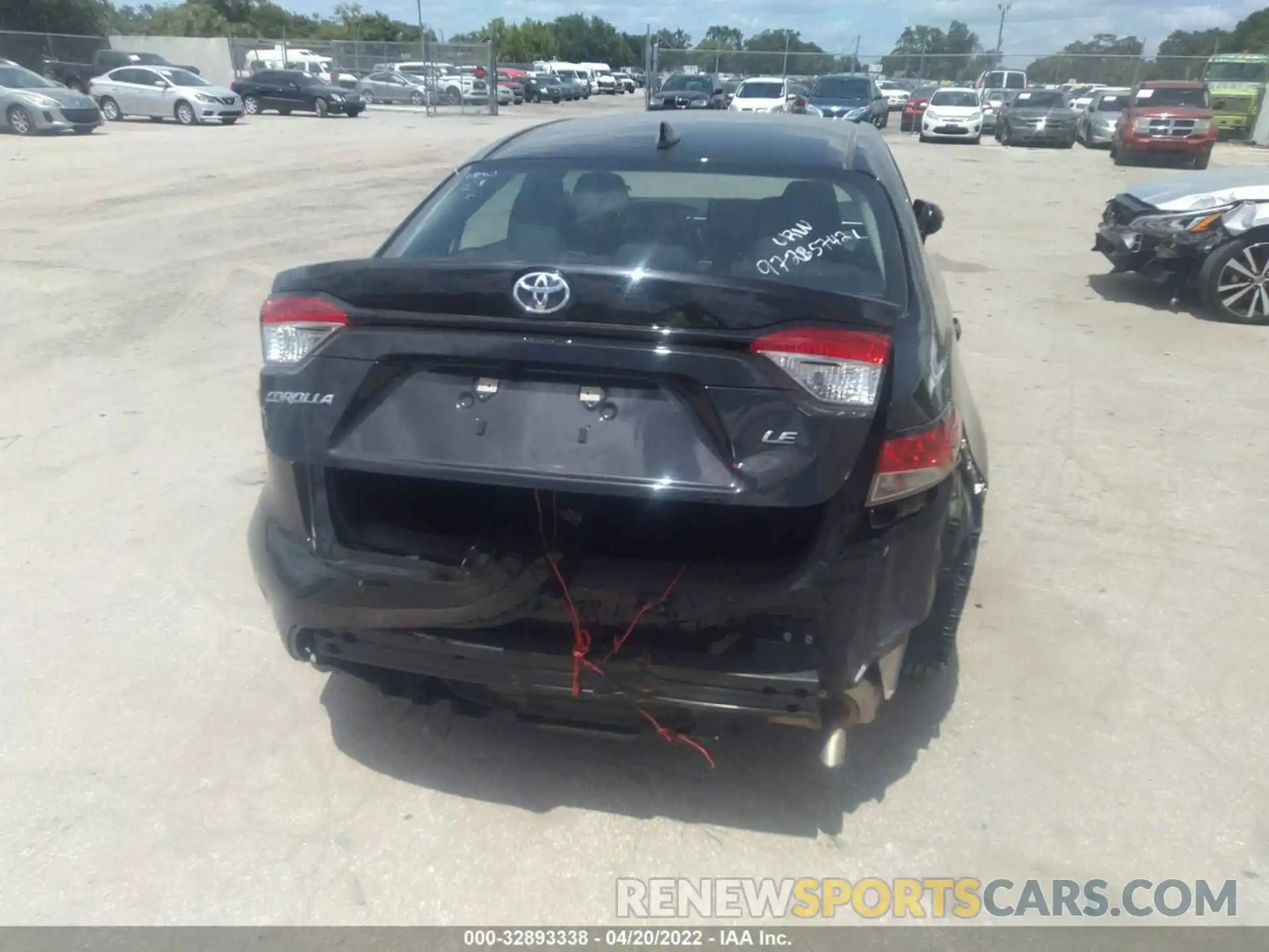 6 Photograph of a damaged car 5YFEPMAE9MP252487 TOYOTA COROLLA 2021