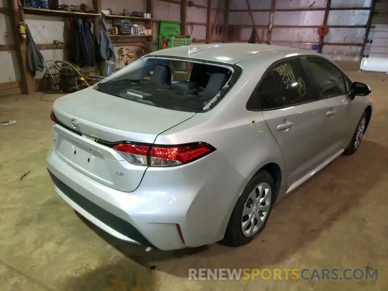 9 Photograph of a damaged car 5YFEPMAE9MP254241 TOYOTA COROLLA 2021