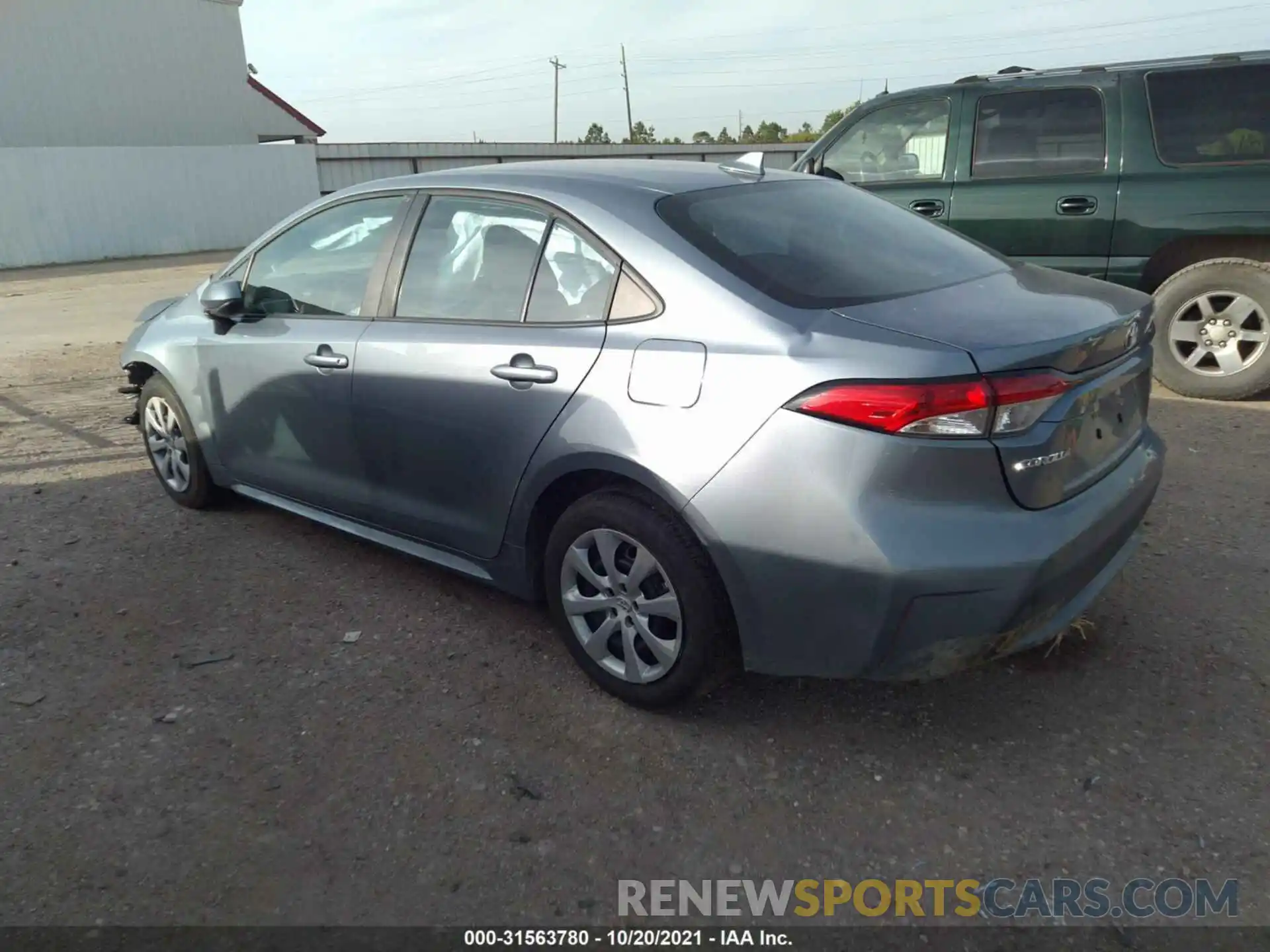 3 Photograph of a damaged car 5YFEPMAE9MP255597 TOYOTA COROLLA 2021