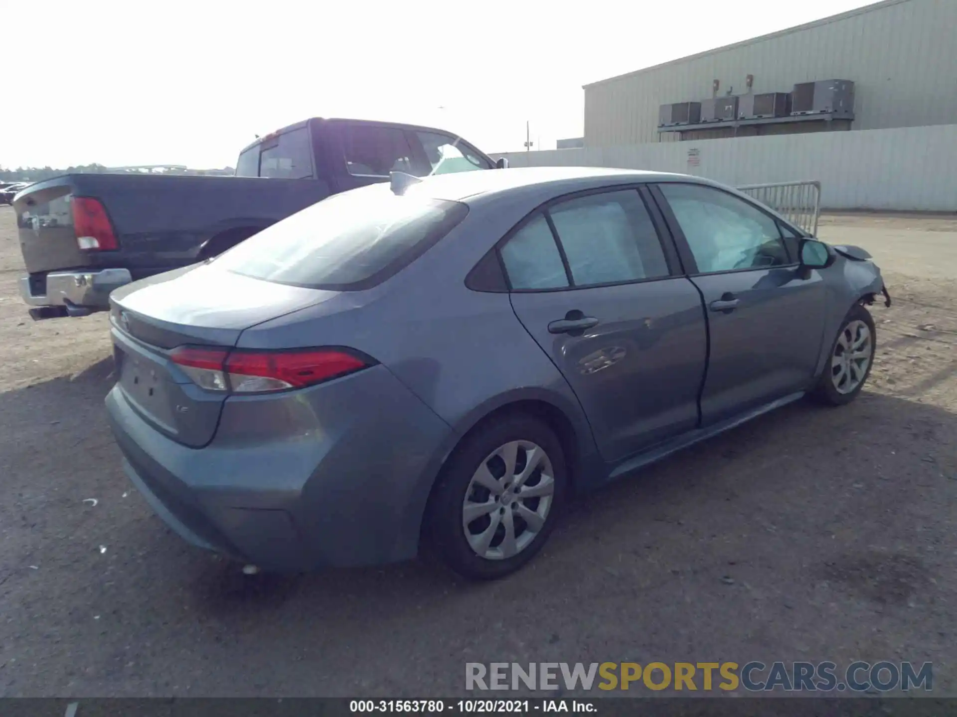 4 Photograph of a damaged car 5YFEPMAE9MP255597 TOYOTA COROLLA 2021