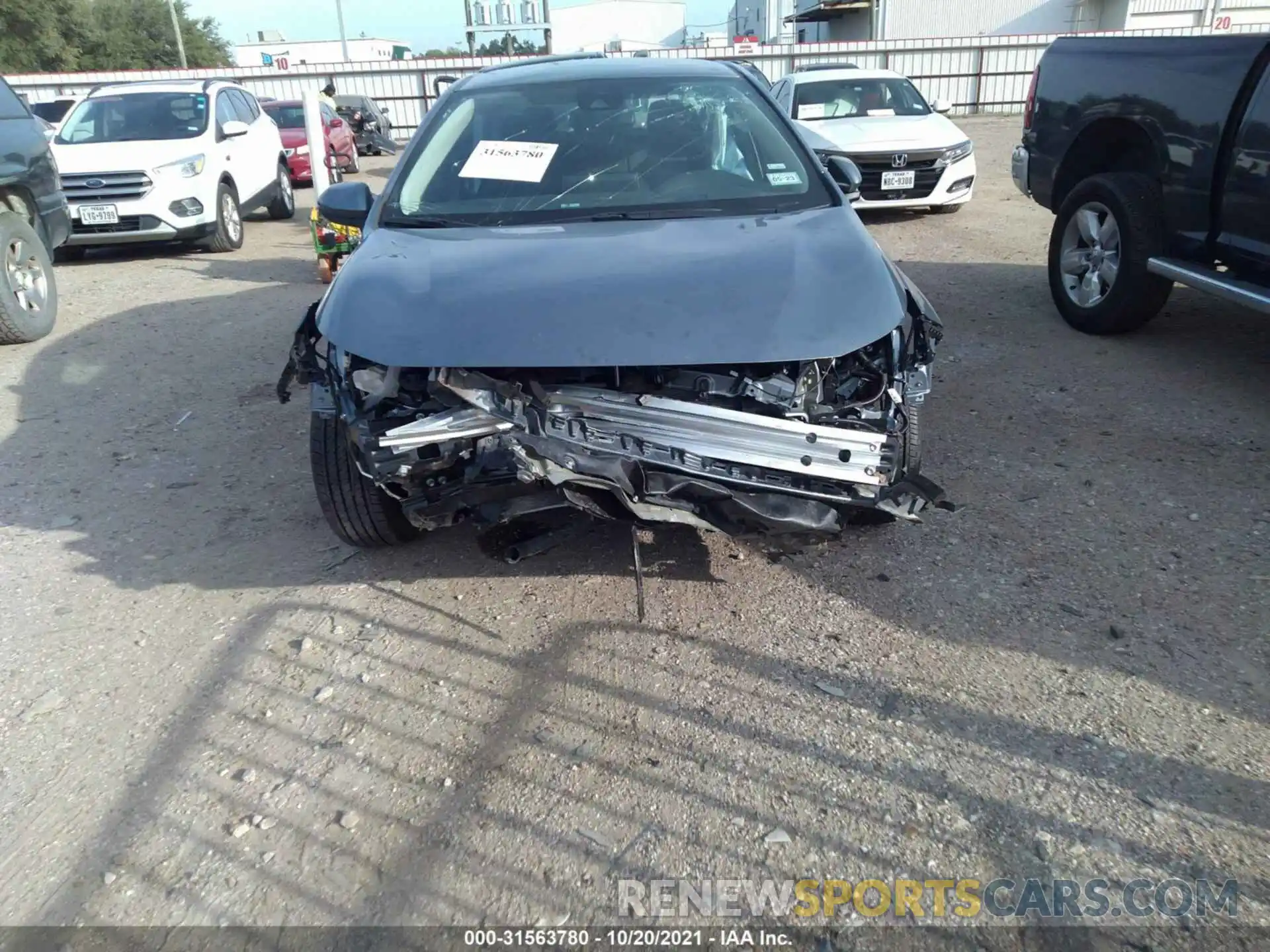 6 Photograph of a damaged car 5YFEPMAE9MP255597 TOYOTA COROLLA 2021