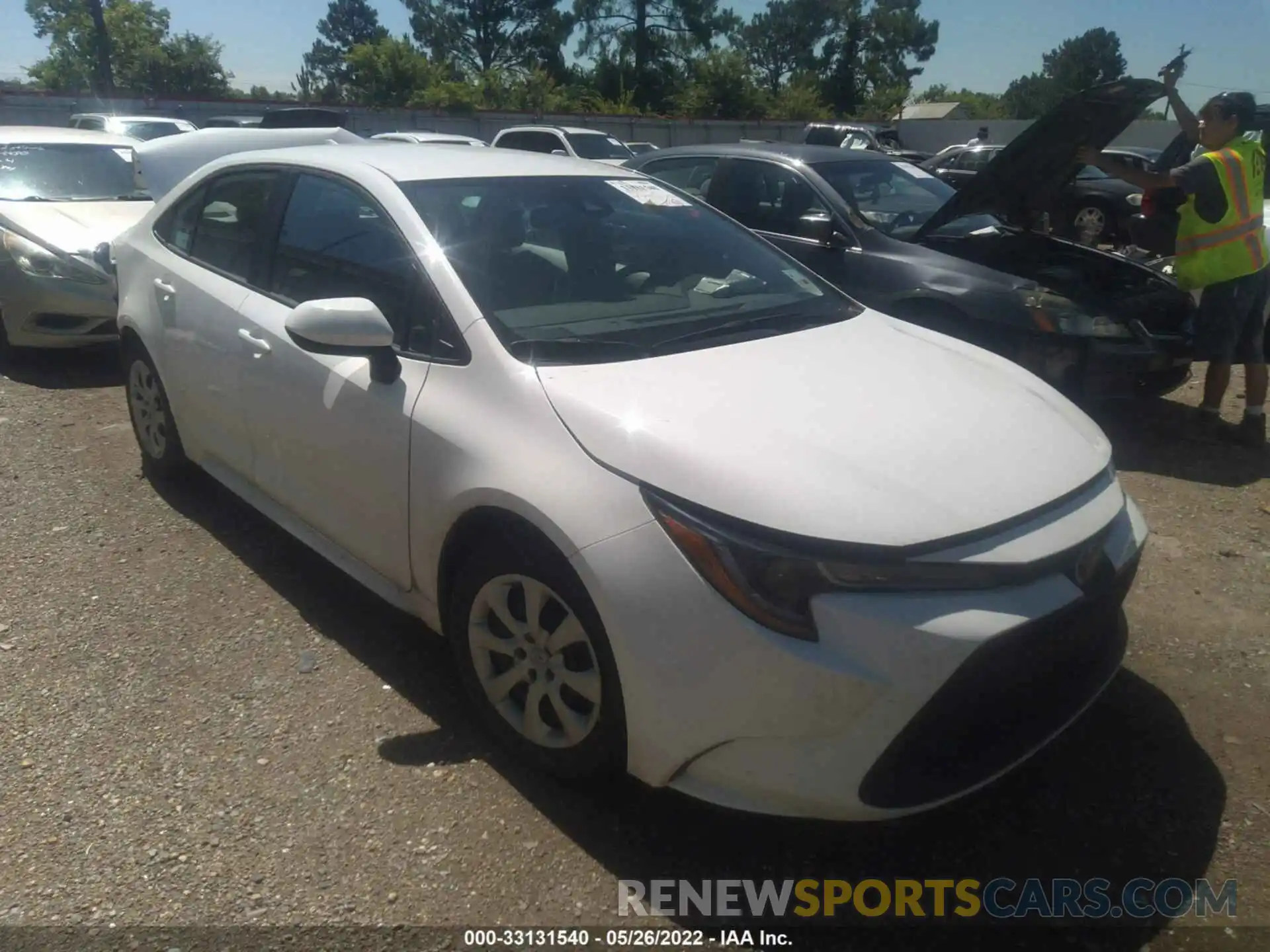 1 Photograph of a damaged car 5YFEPMAE9MP257592 TOYOTA COROLLA 2021