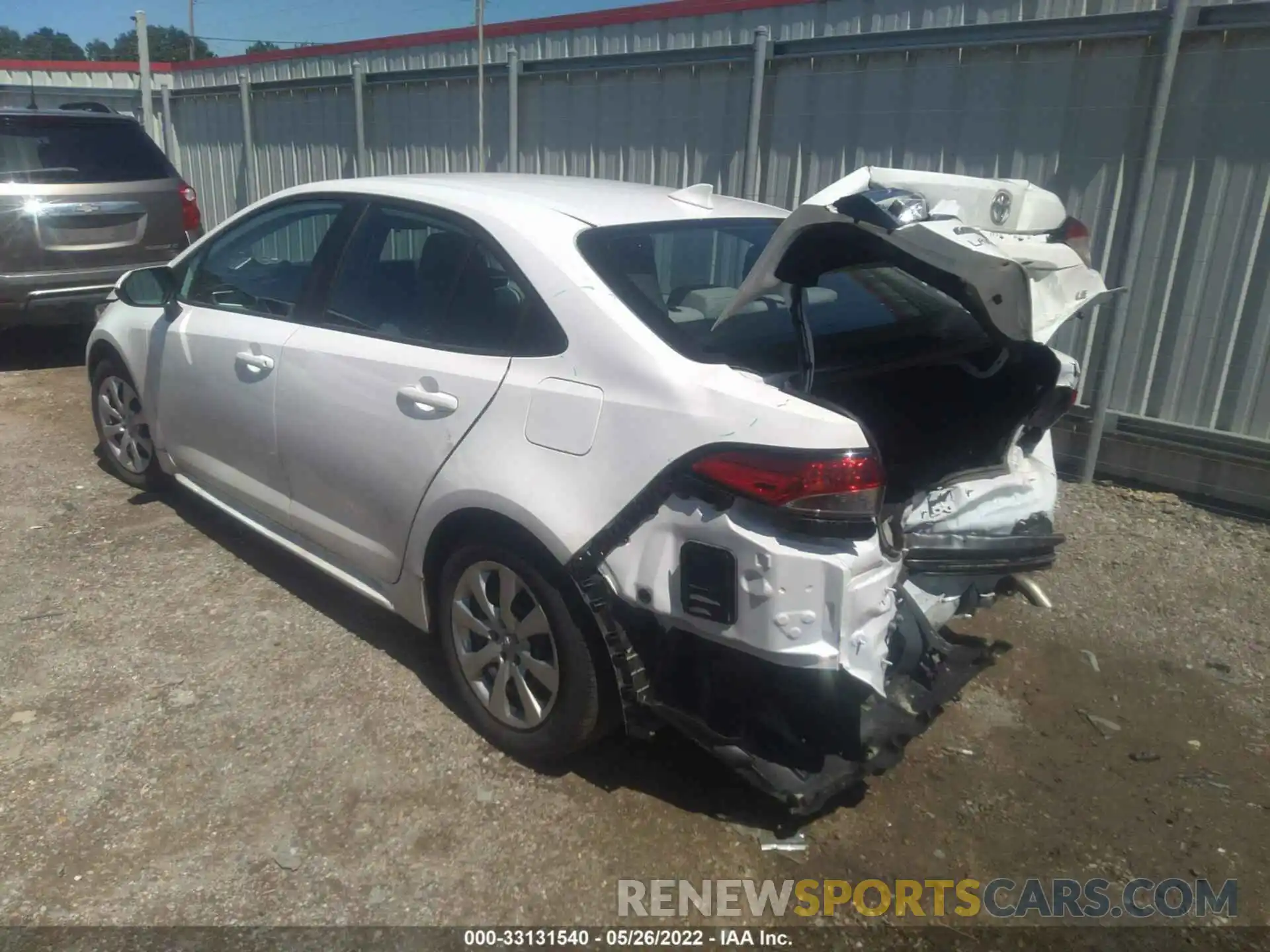 3 Photograph of a damaged car 5YFEPMAE9MP257592 TOYOTA COROLLA 2021