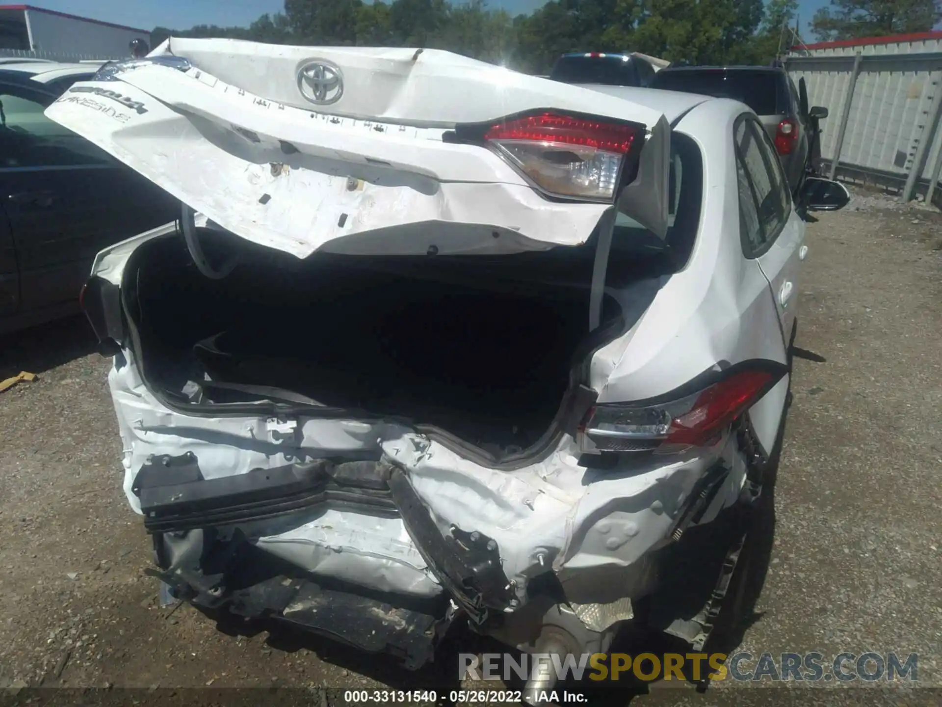 6 Photograph of a damaged car 5YFEPMAE9MP257592 TOYOTA COROLLA 2021