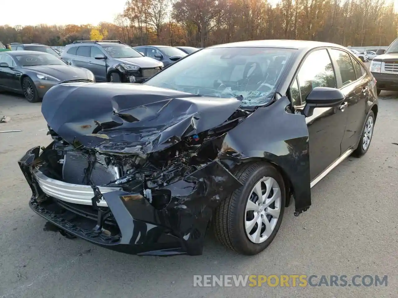 2 Photograph of a damaged car 5YFEPMAE9MP260329 TOYOTA COROLLA 2021