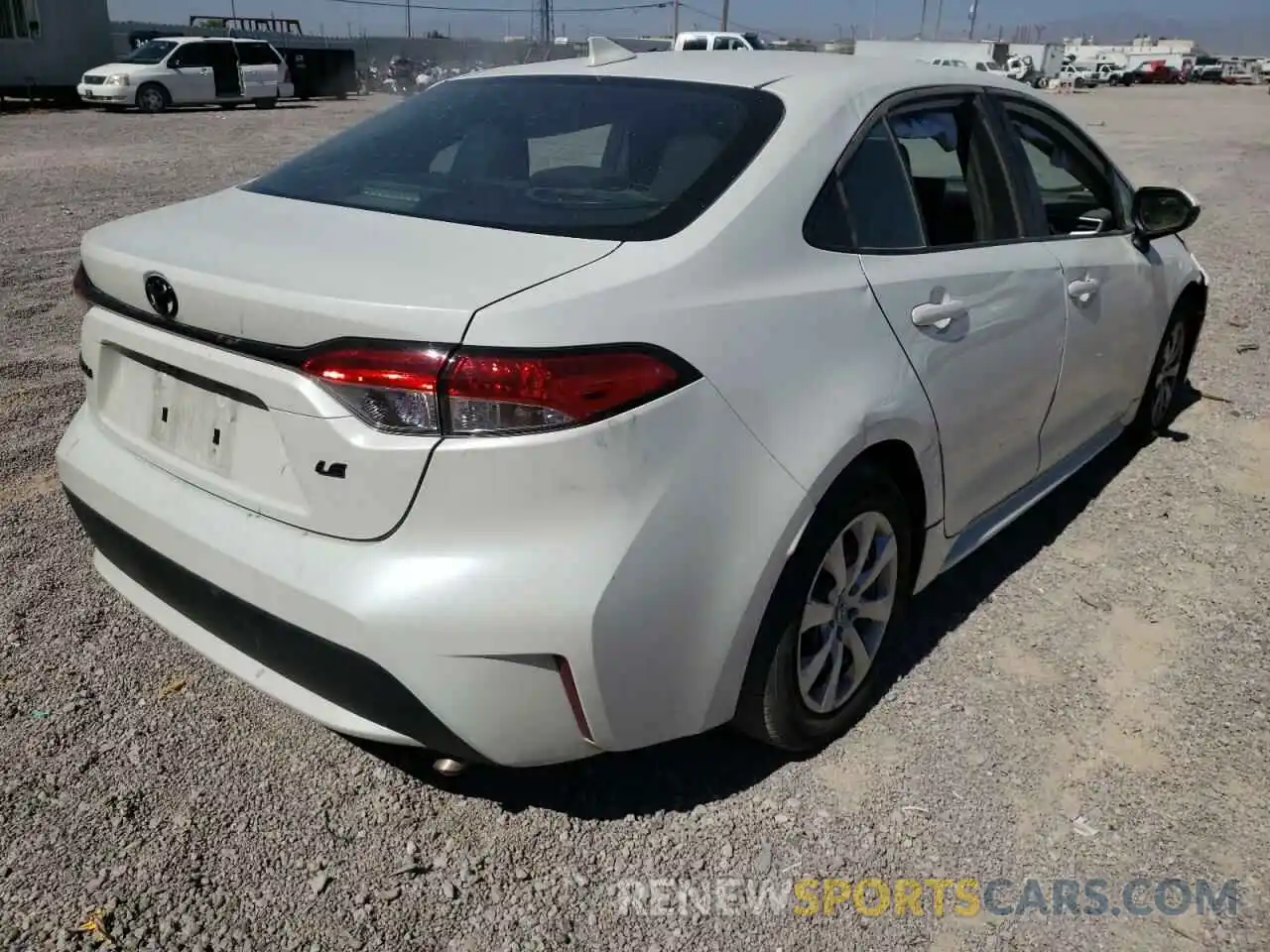 4 Photograph of a damaged car 5YFEPMAE9MP261156 TOYOTA COROLLA 2021