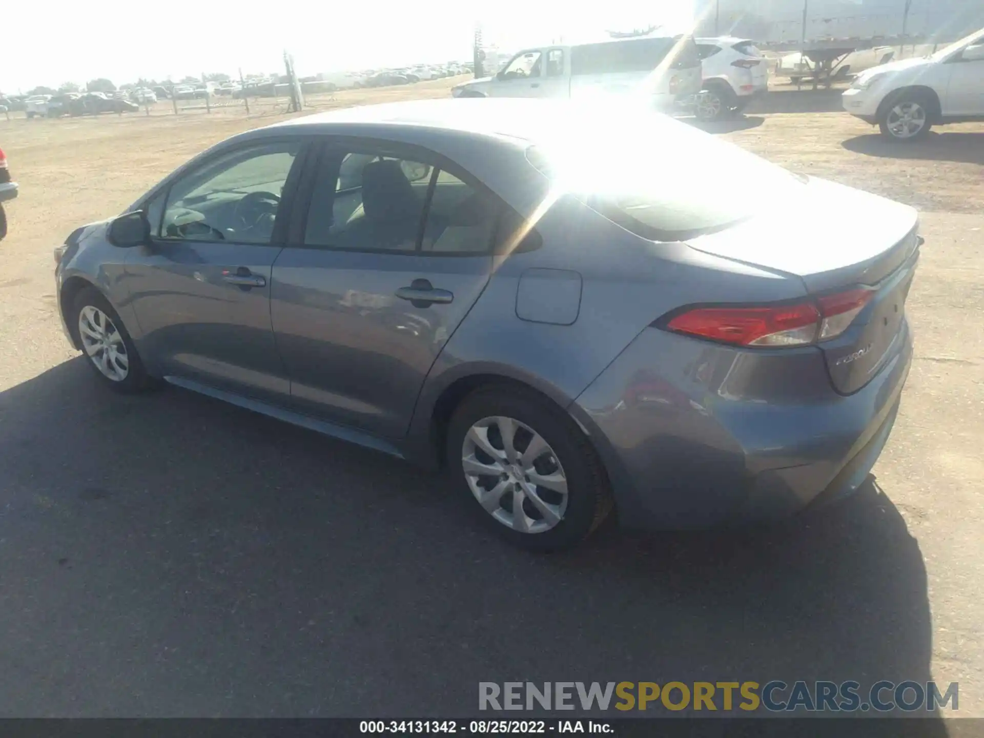 3 Photograph of a damaged car 5YFEPMAE9MP262078 TOYOTA COROLLA 2021