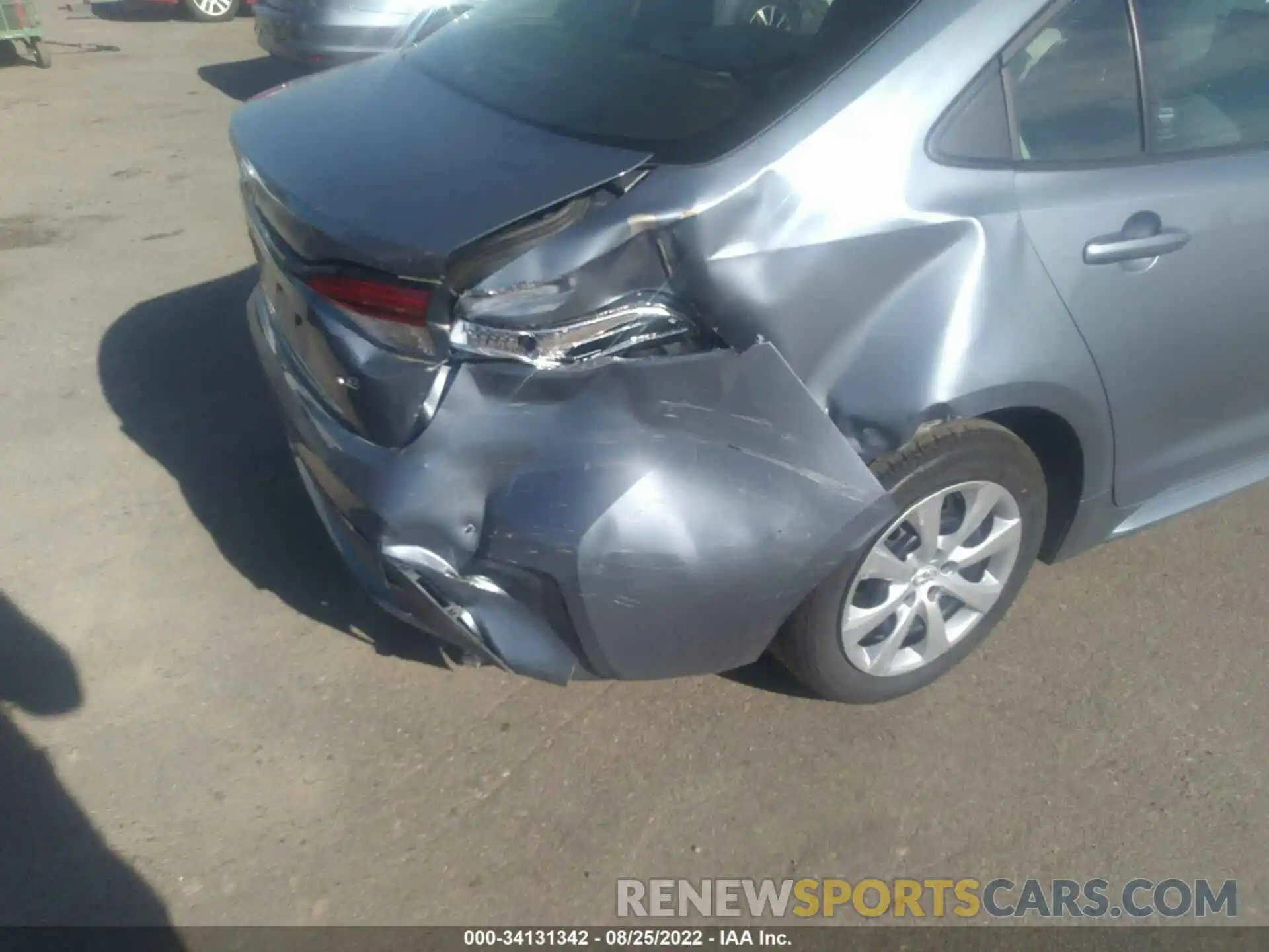 6 Photograph of a damaged car 5YFEPMAE9MP262078 TOYOTA COROLLA 2021