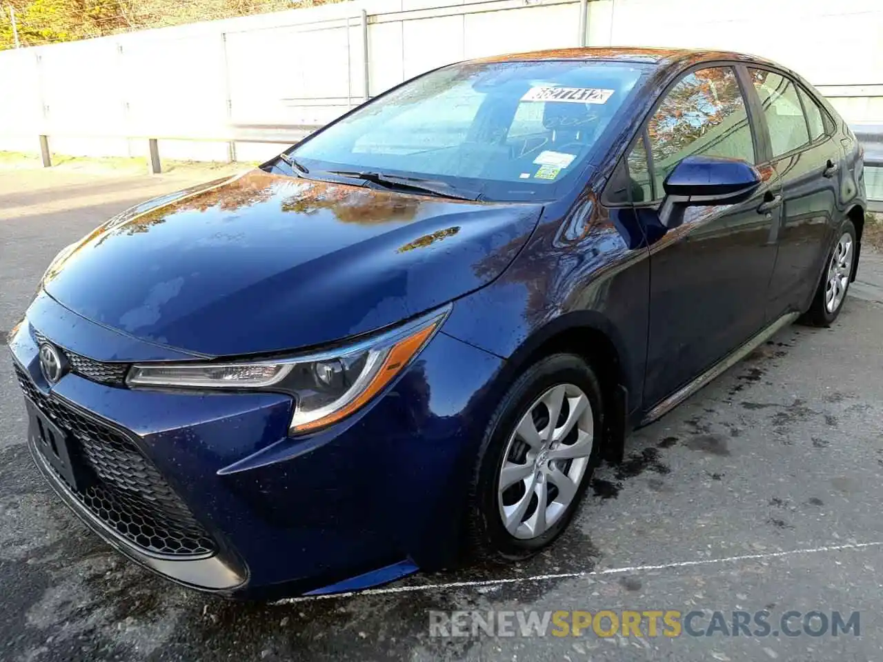 2 Photograph of a damaged car 5YFEPMAE9MP263263 TOYOTA COROLLA 2021