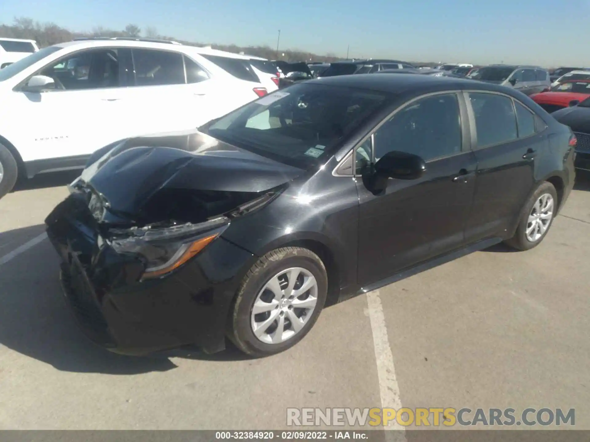 2 Photograph of a damaged car 5YFEPMAE9MP268009 TOYOTA COROLLA 2021