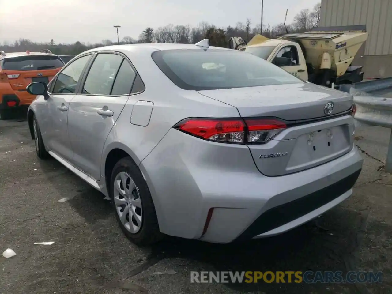 3 Photograph of a damaged car 5YFEPMAE9MP268141 TOYOTA COROLLA 2021