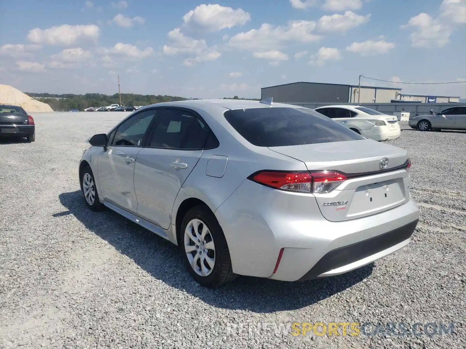 3 Photograph of a damaged car 5YFEPMAE9MP268429 TOYOTA COROLLA 2021