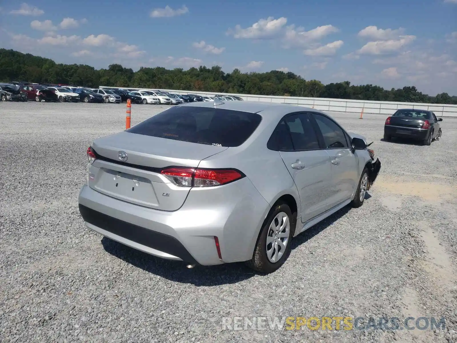 4 Photograph of a damaged car 5YFEPMAE9MP268429 TOYOTA COROLLA 2021