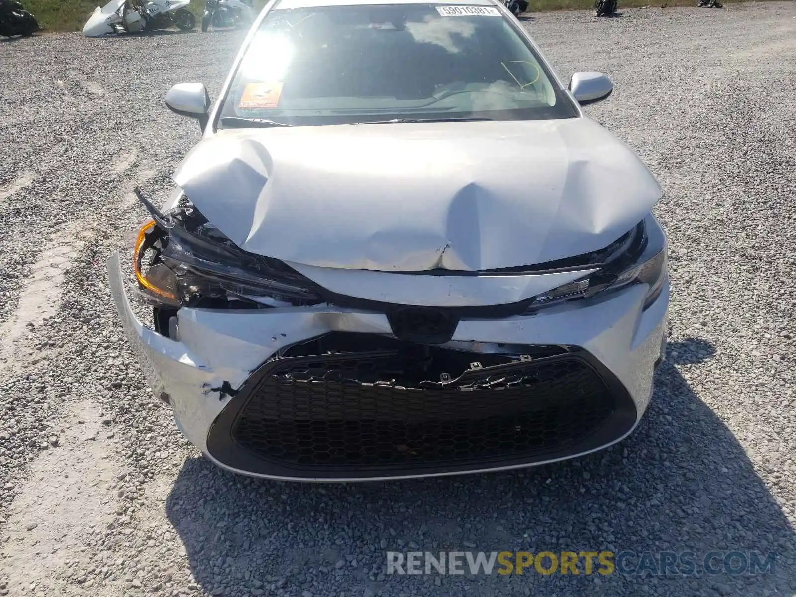 7 Photograph of a damaged car 5YFEPMAE9MP268429 TOYOTA COROLLA 2021