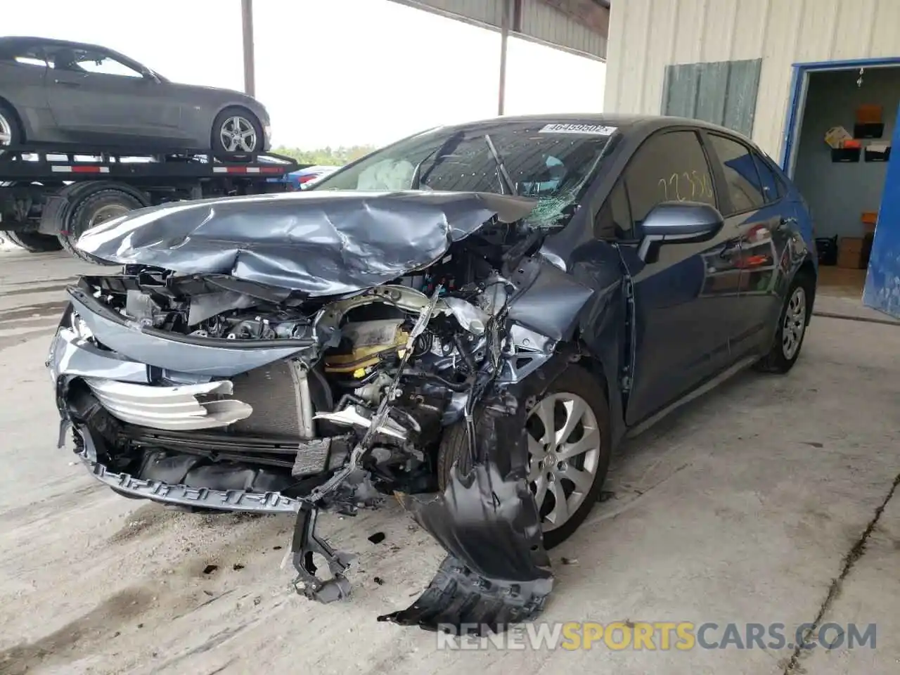 2 Photograph of a damaged car 5YFEPMAEXMP147926 TOYOTA COROLLA 2021