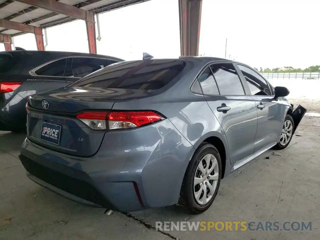 4 Photograph of a damaged car 5YFEPMAEXMP147926 TOYOTA COROLLA 2021