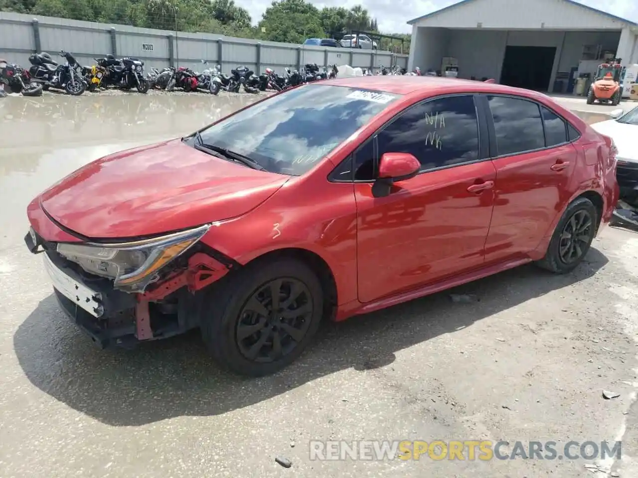 2 Photograph of a damaged car 5YFEPMAEXMP149014 TOYOTA COROLLA 2021