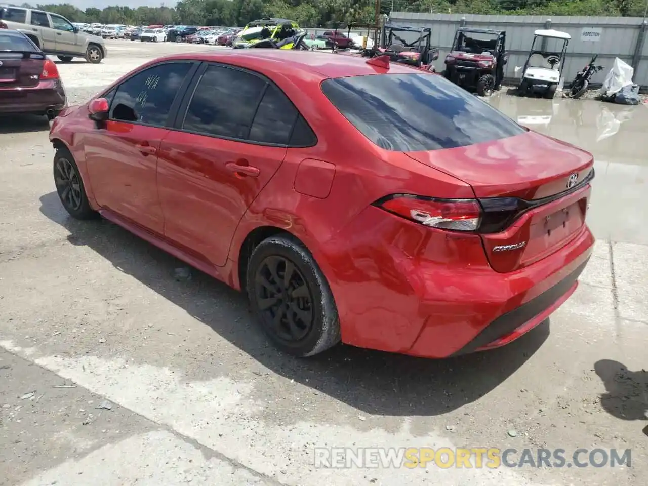 3 Photograph of a damaged car 5YFEPMAEXMP149014 TOYOTA COROLLA 2021