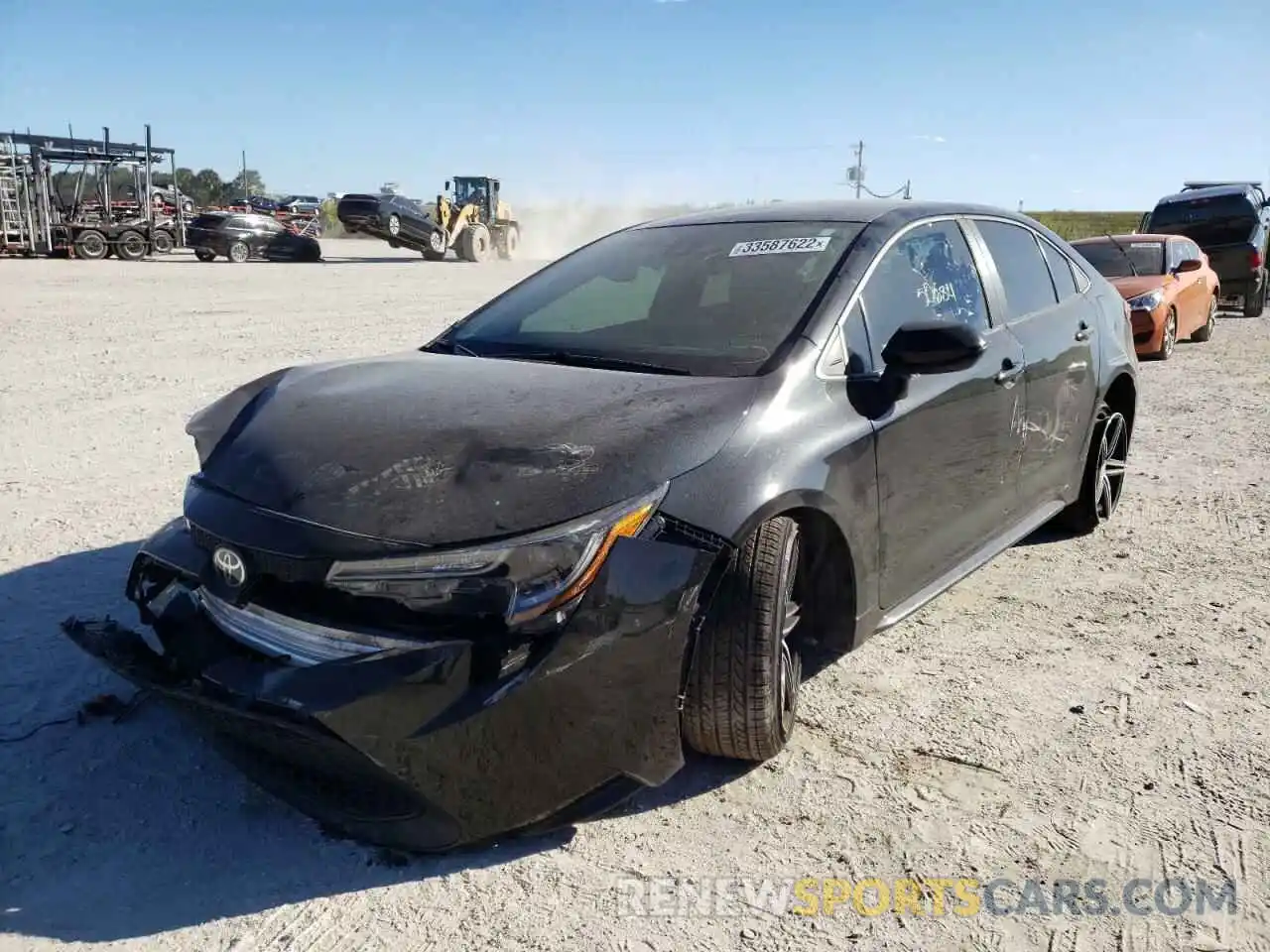 2 Photograph of a damaged car 5YFEPMAEXMP149045 TOYOTA COROLLA 2021