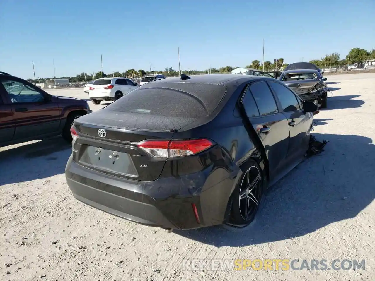 4 Photograph of a damaged car 5YFEPMAEXMP149045 TOYOTA COROLLA 2021