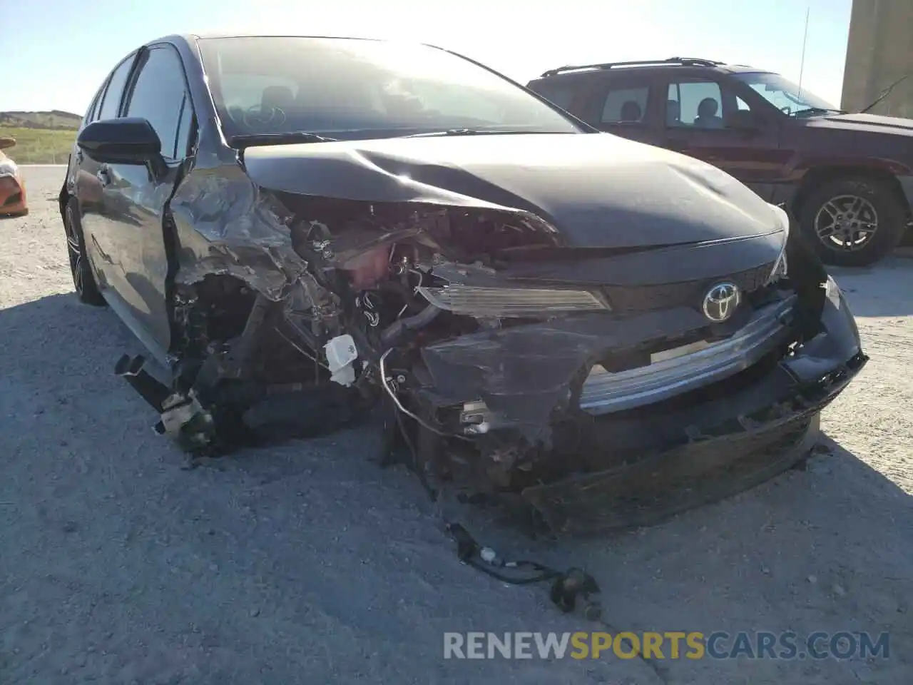 9 Photograph of a damaged car 5YFEPMAEXMP149045 TOYOTA COROLLA 2021