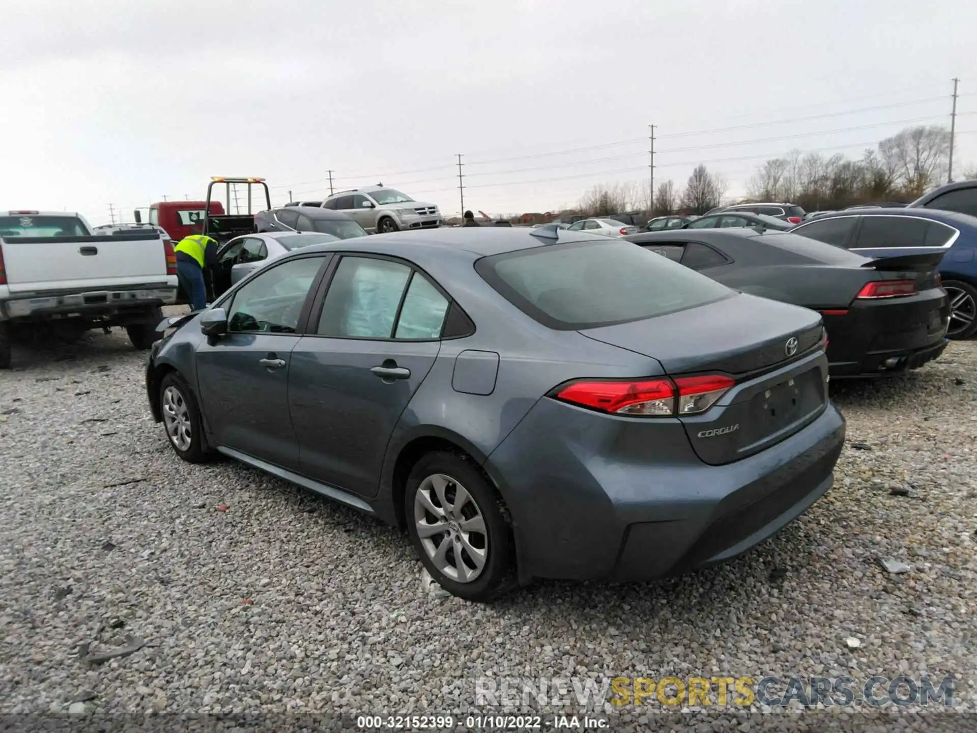 3 Photograph of a damaged car 5YFEPMAEXMP151524 TOYOTA COROLLA 2021