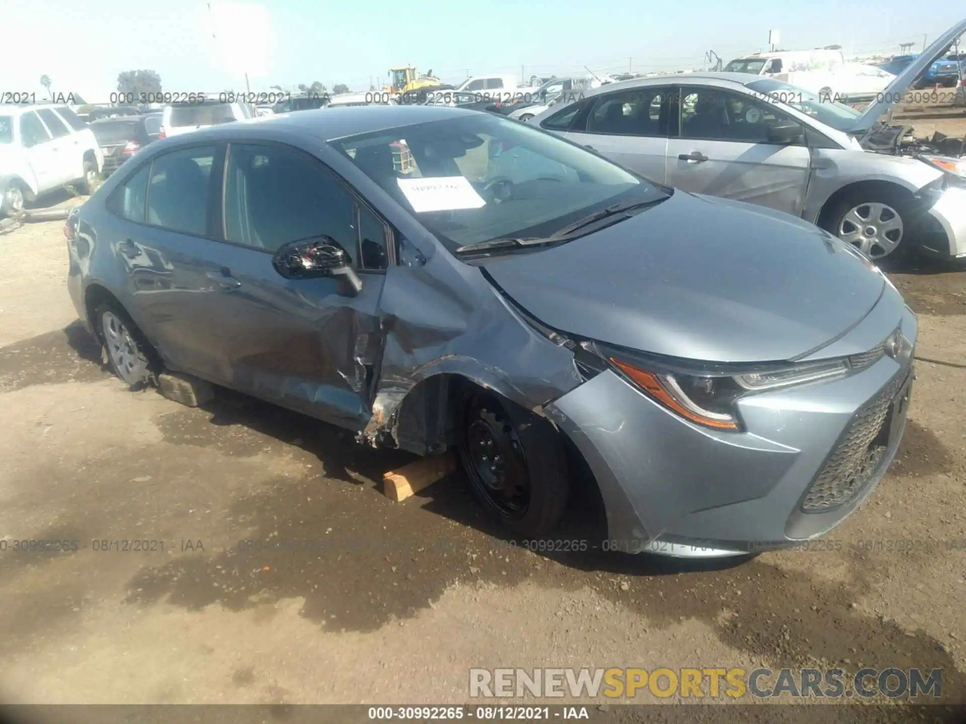 1 Photograph of a damaged car 5YFEPMAEXMP152298 TOYOTA COROLLA 2021