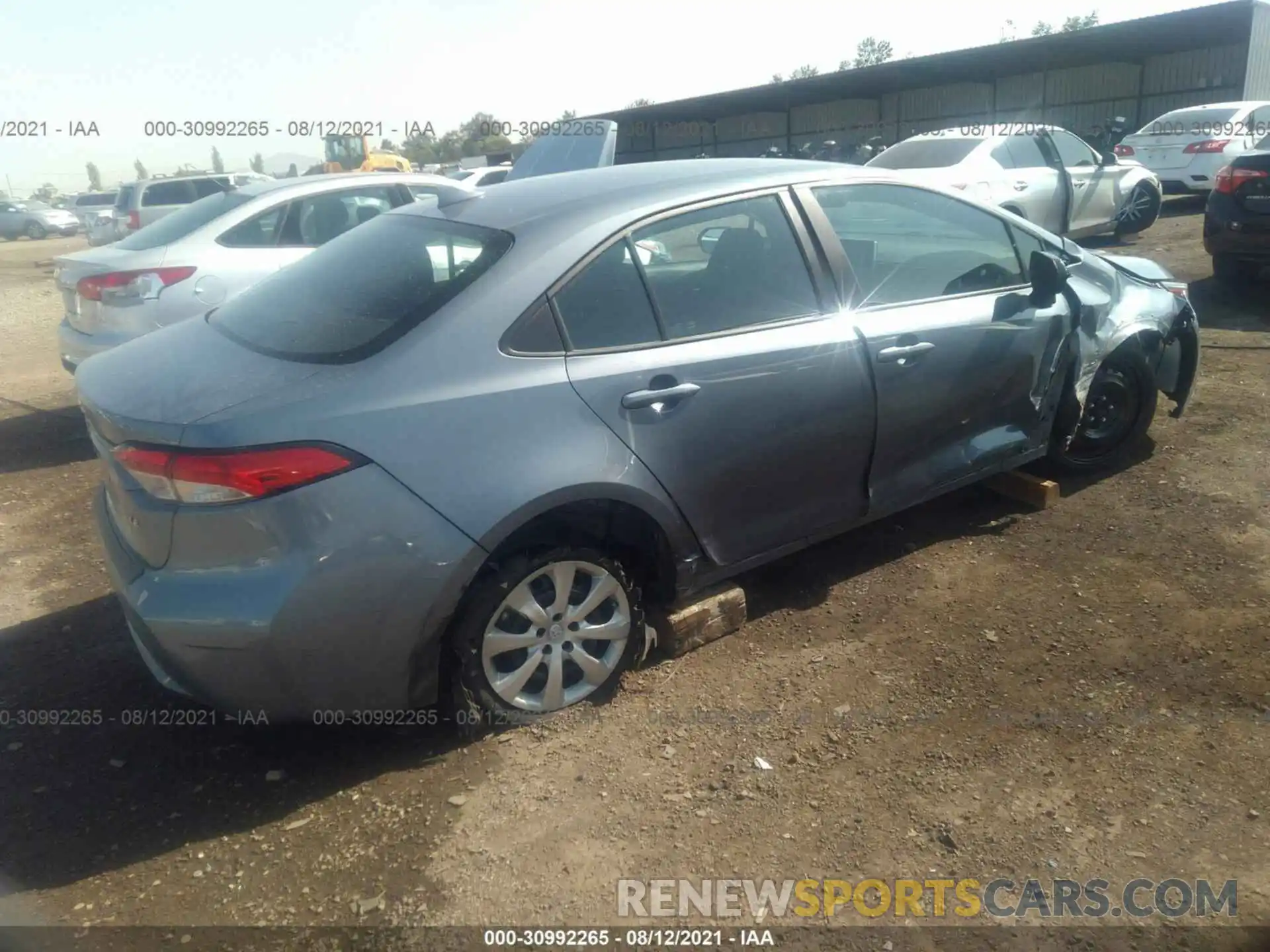 4 Photograph of a damaged car 5YFEPMAEXMP152298 TOYOTA COROLLA 2021