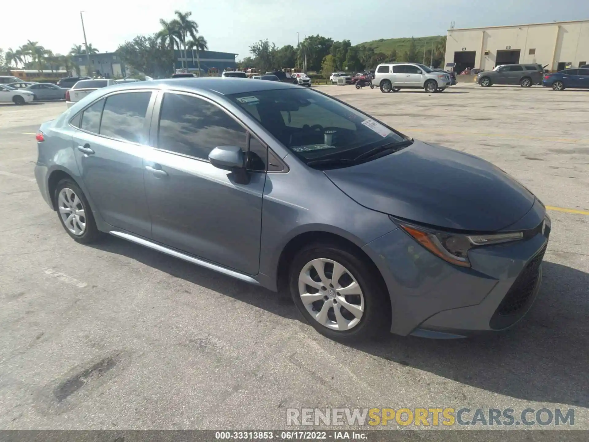 1 Photograph of a damaged car 5YFEPMAEXMP153273 TOYOTA COROLLA 2021