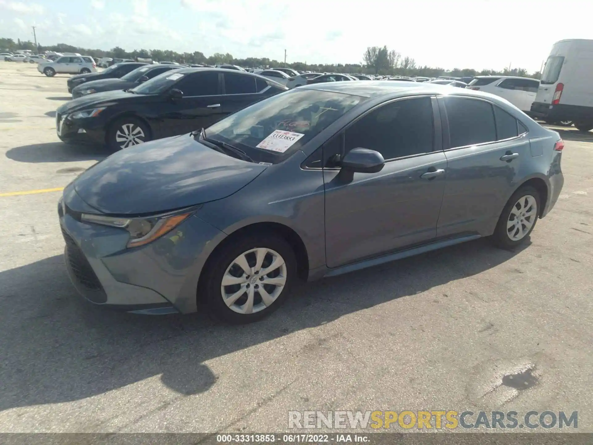 2 Photograph of a damaged car 5YFEPMAEXMP153273 TOYOTA COROLLA 2021