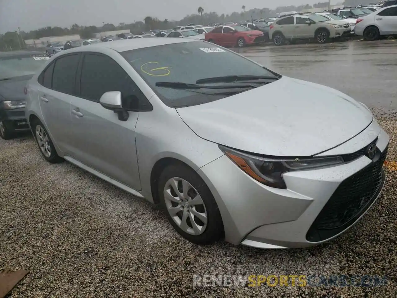 1 Photograph of a damaged car 5YFEPMAEXMP153791 TOYOTA COROLLA 2021