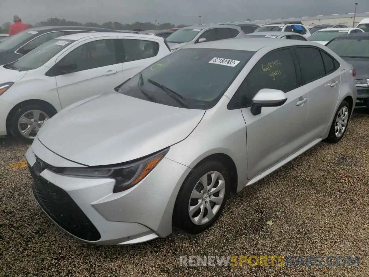 2 Photograph of a damaged car 5YFEPMAEXMP153791 TOYOTA COROLLA 2021