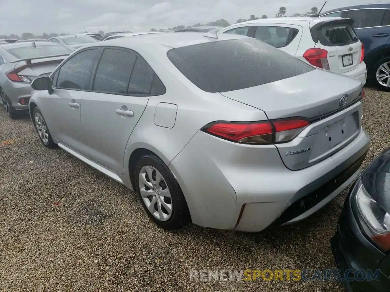 3 Photograph of a damaged car 5YFEPMAEXMP153791 TOYOTA COROLLA 2021