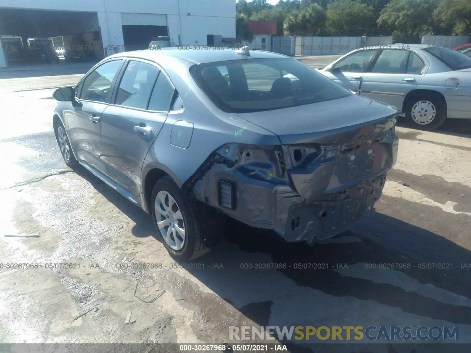 3 Photograph of a damaged car 5YFEPMAEXMP154617 TOYOTA COROLLA 2021