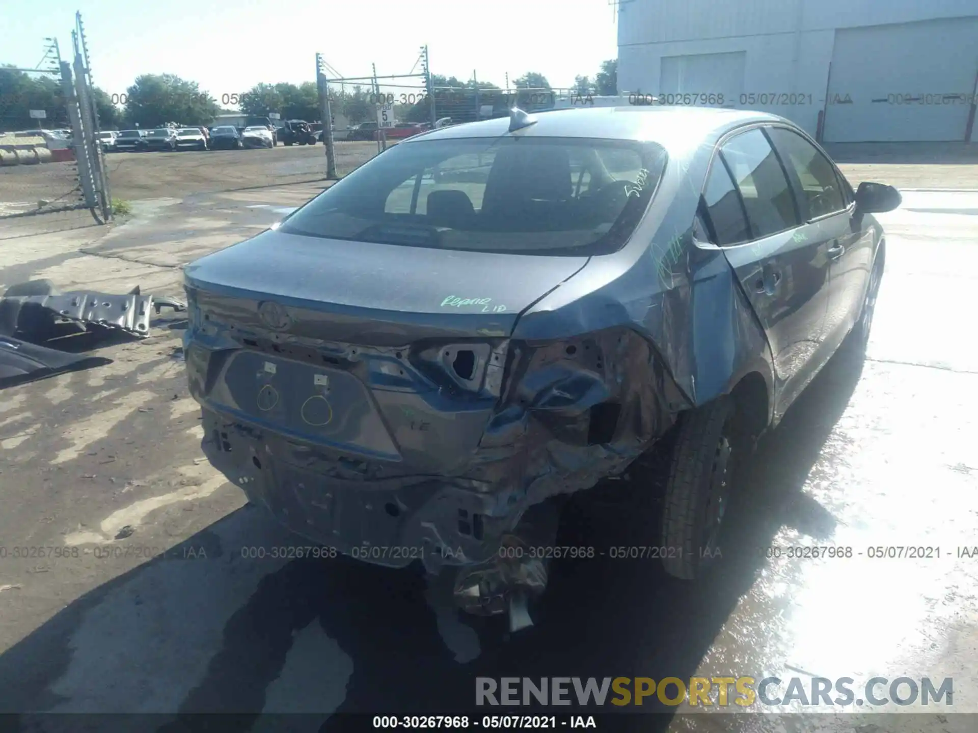 6 Photograph of a damaged car 5YFEPMAEXMP154617 TOYOTA COROLLA 2021