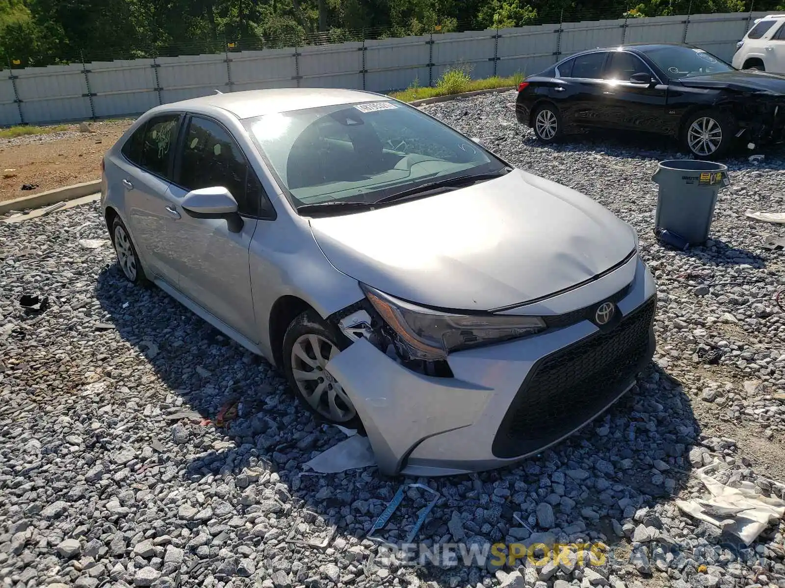 1 Photograph of a damaged car 5YFEPMAEXMP155606 TOYOTA COROLLA 2021